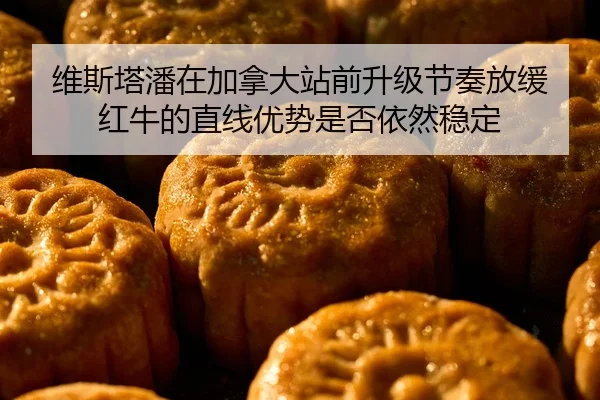 维斯塔潘在加拿大站前升级节奏放缓 红牛的直线优势是否依然稳定